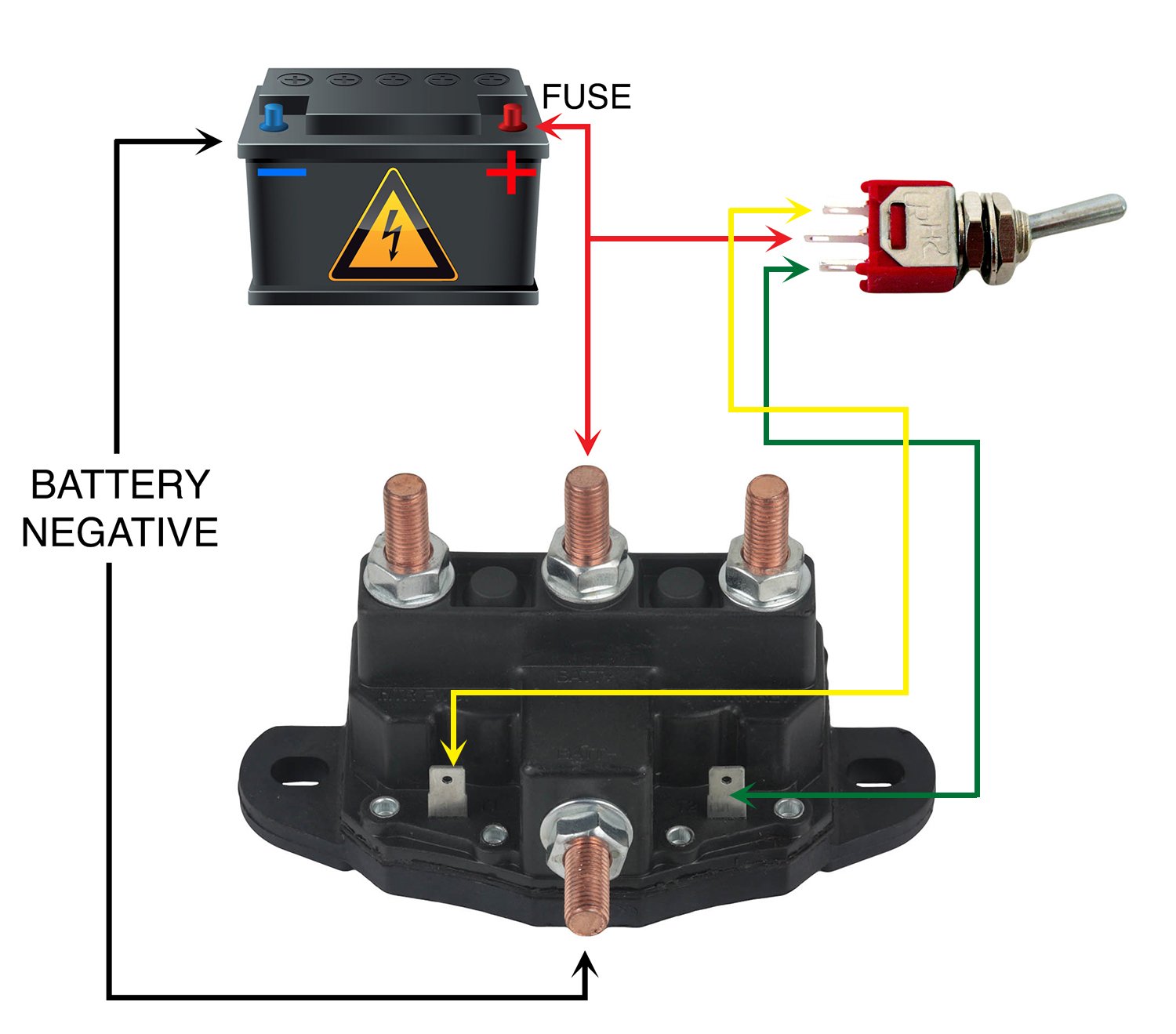 New interruptor de solenoide 12 V compatible con windlasses 214 – 1231 A11 2141211 A11 2141231 A11 24450