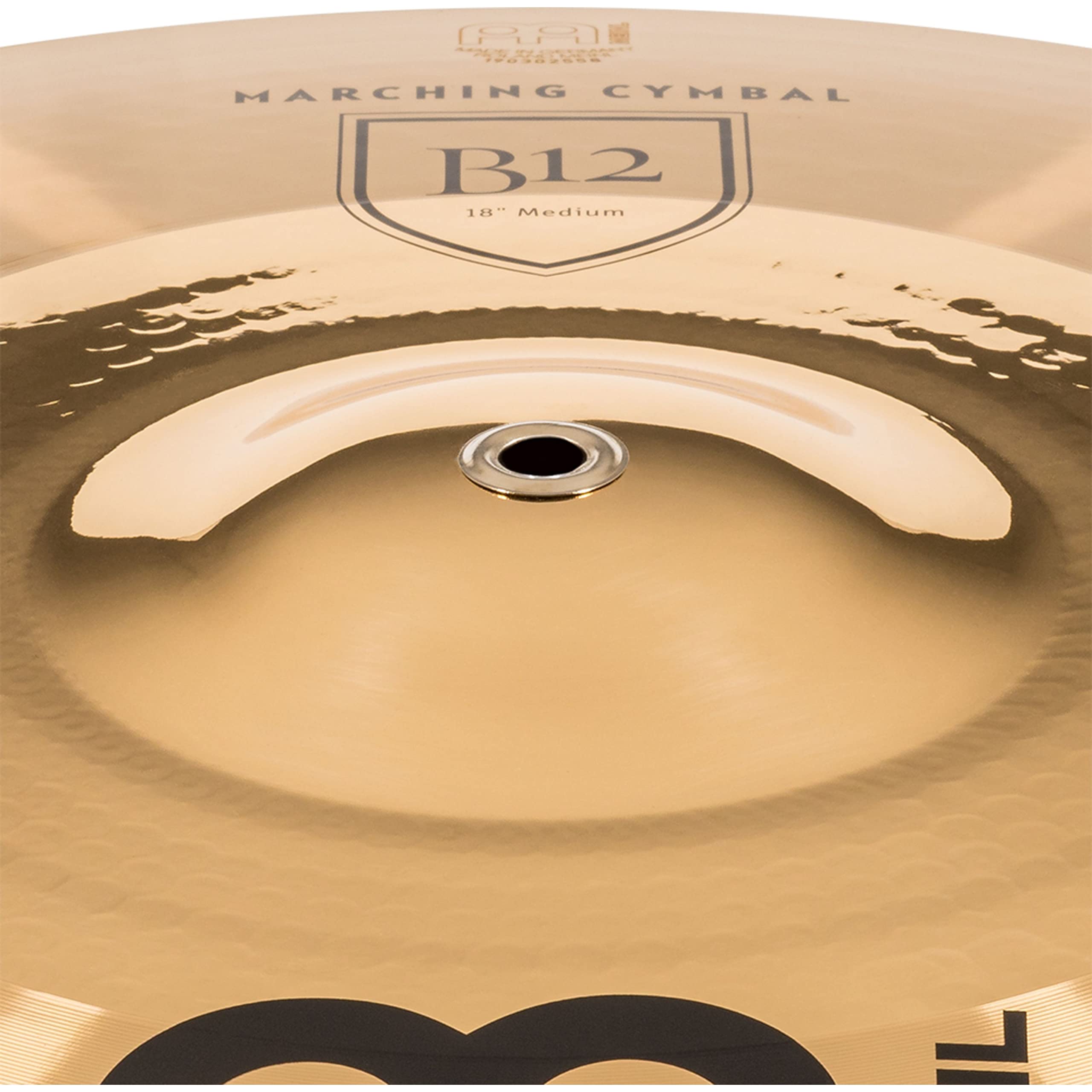 Meinl - Cymbales à main - Medium - 18" - En bronze B12
