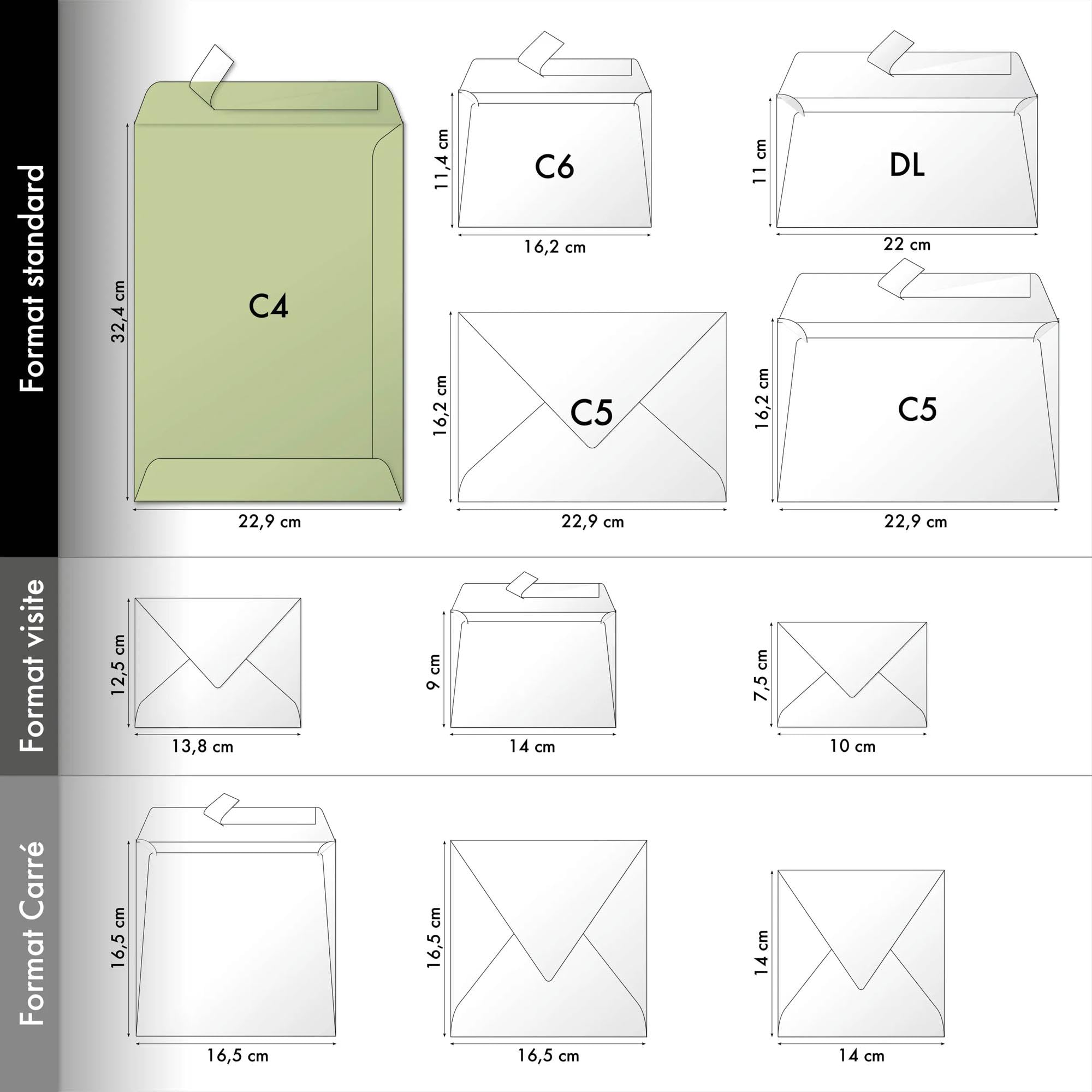 Clairefontaine 7059C koperty samoprzylepne x200 22,9x32,4 cm 120 g gładkie
