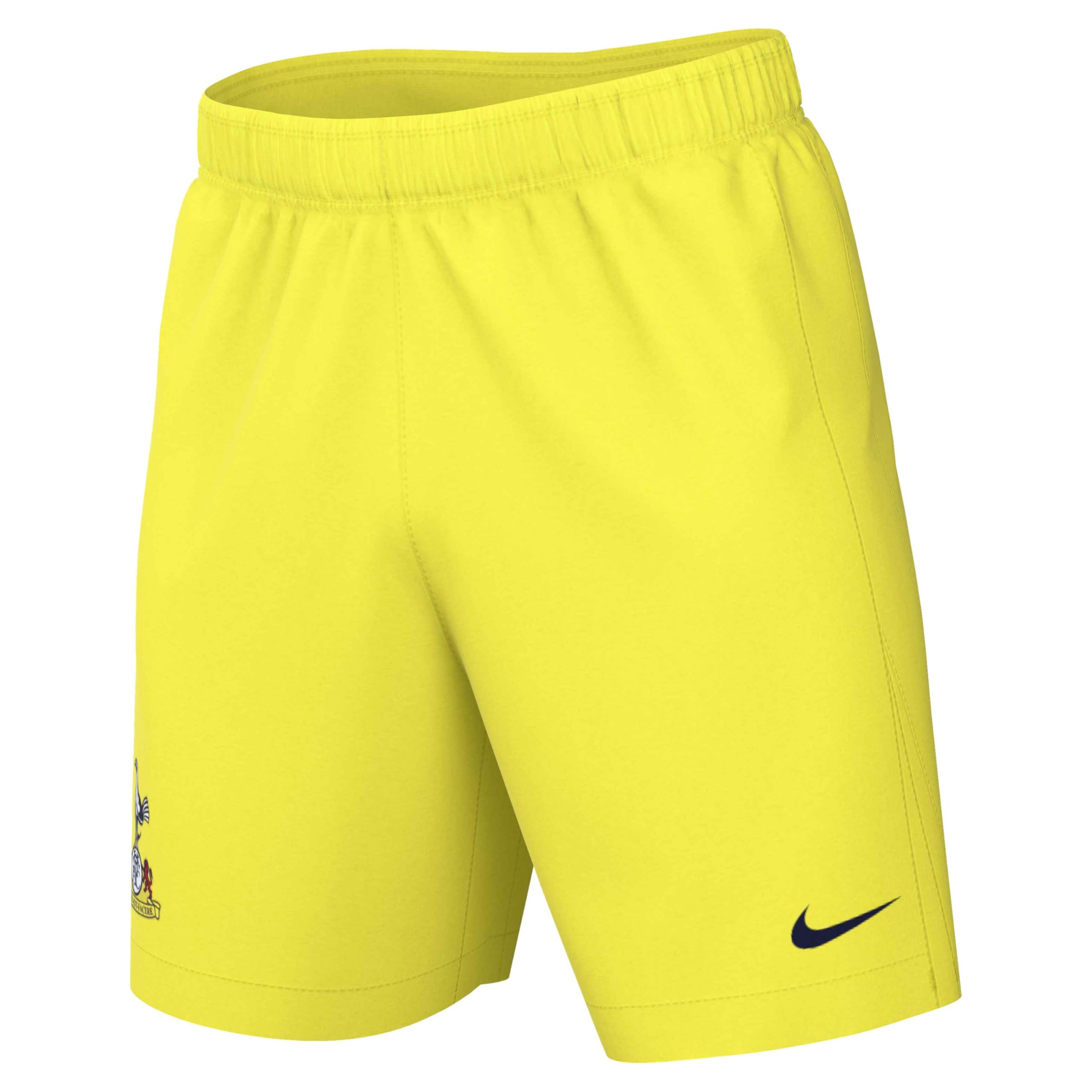 Nike Men's Tottenham Hotspur Third Shorts 2025 2026 Adults - Yellow/Blue - M