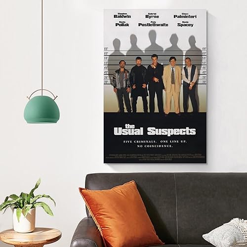 Miniatura 4 de Póster de The Usual Suspects Retro Movies Posters de los años 90 Vintage Arte de Pared Cuadro Póster Impresión en Lienzo Póster Obras de Arte