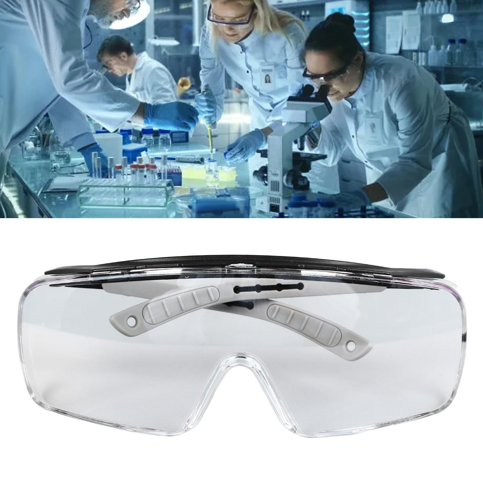 Gafas de Seguridad para Láser CO2, Gafas de Protección Ocular Reflectantes Profesionales de 10600Nm para Cortador de Grabado de CO2