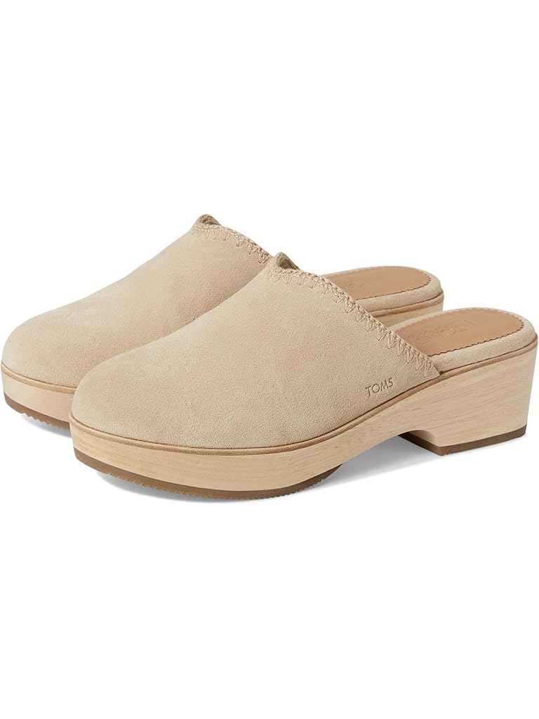 Beige TOMS Addison Clog