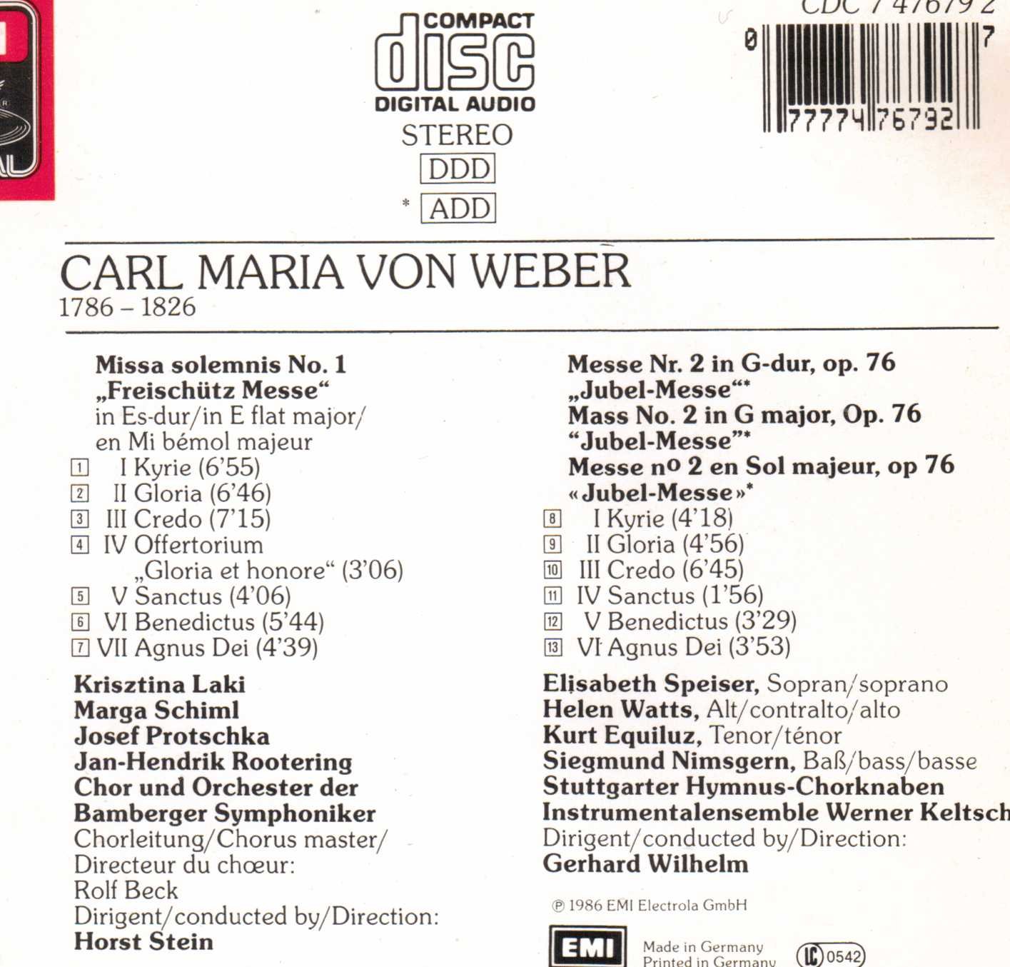 Messen 1+2