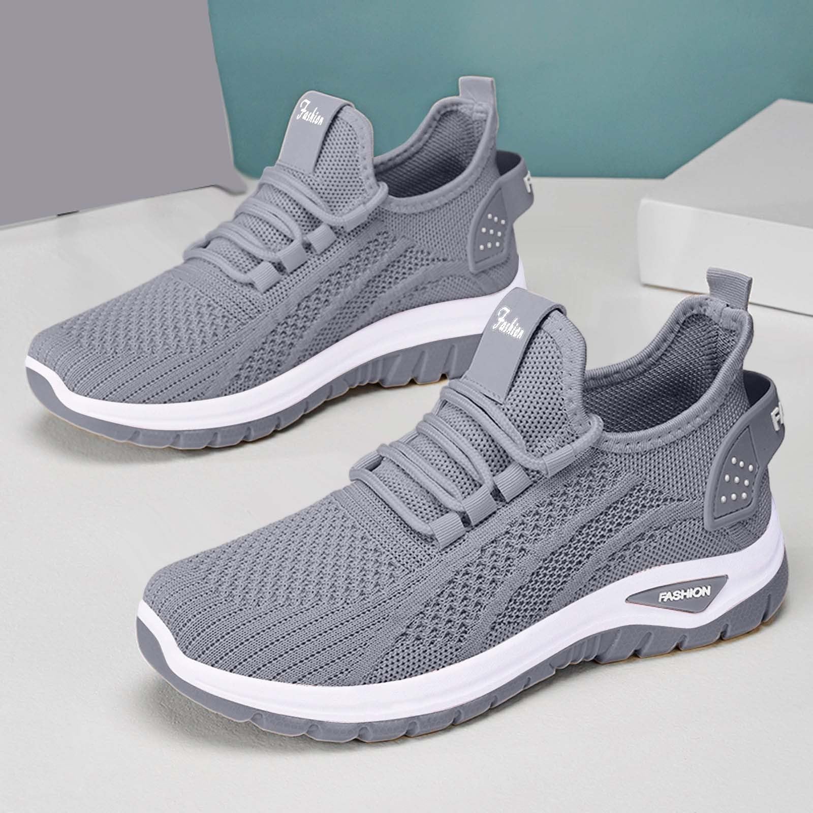 Sportschuhe Damen Leichte Orthopädische Sneaker Rutschfest Sommer Laufschuhe Turnschuhe Breite Füße Walkingschuhe Hallensportschuhe Mesh Atmungsaktiv Freizeitschuhe Fitnessschuhe - 3