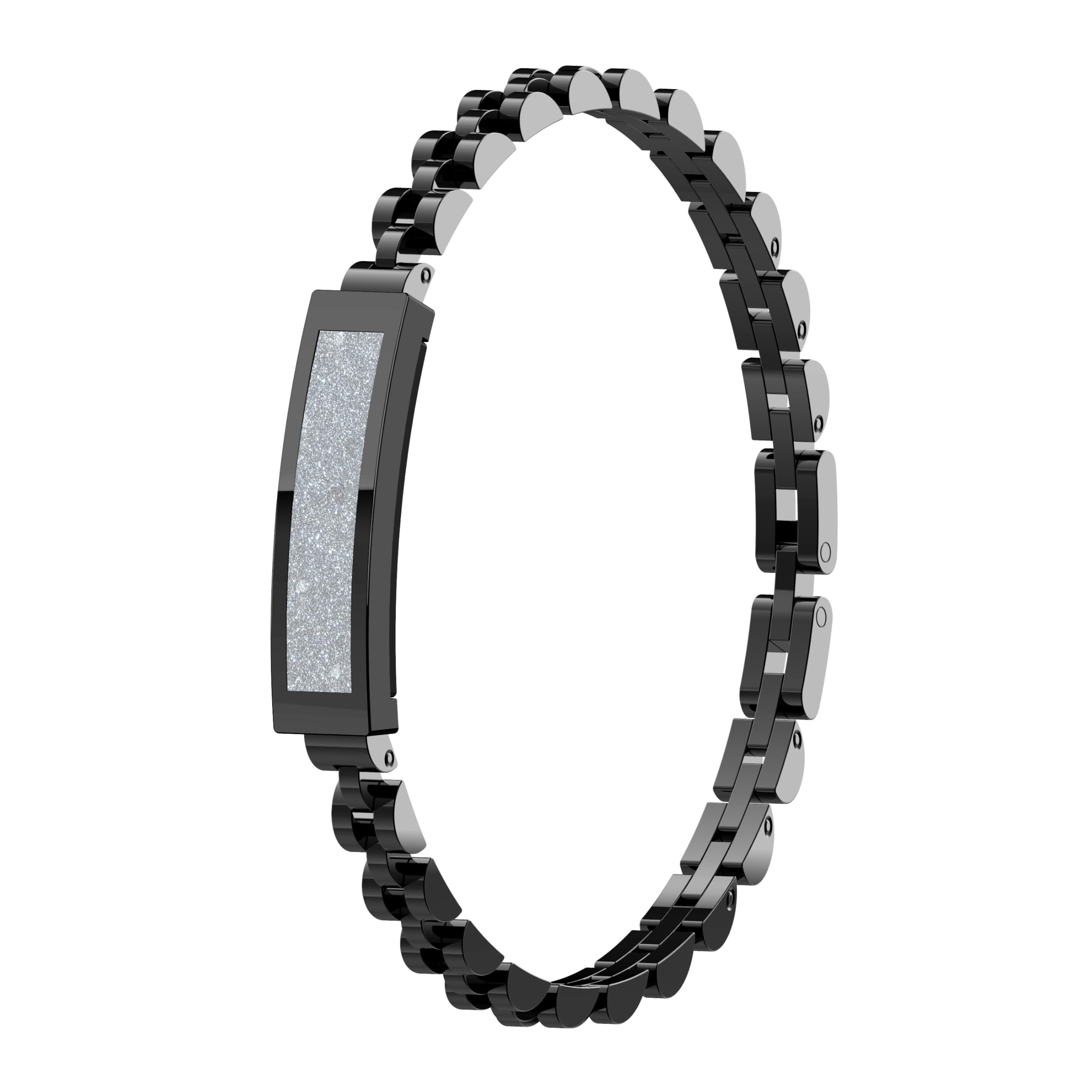 Aurique Fitness Tracker for Men & Women – Screenless Smart Bracelet with Heart Rate & Sleep Monitor, Step Counter, Wellness & Stress Tracking, Android & iOS Compatible Rose-Gold (Black)-picture-28