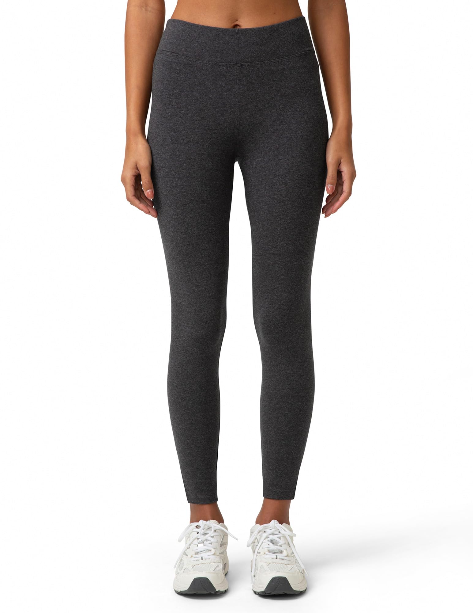 No nonsense Womens Cotton Legging with Wide Waistband