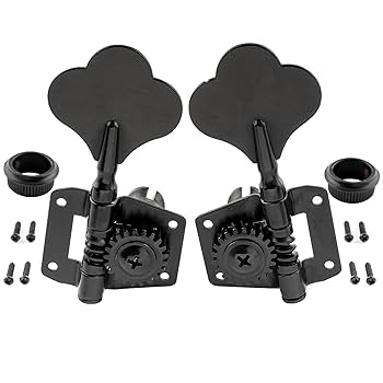 値下げ！格安！かっこいいブラック ！かっこいい２×２ペグ！４弦エレキベース。 最終値下げ 格安 かっこいい ブラックの 4弦エレキベース