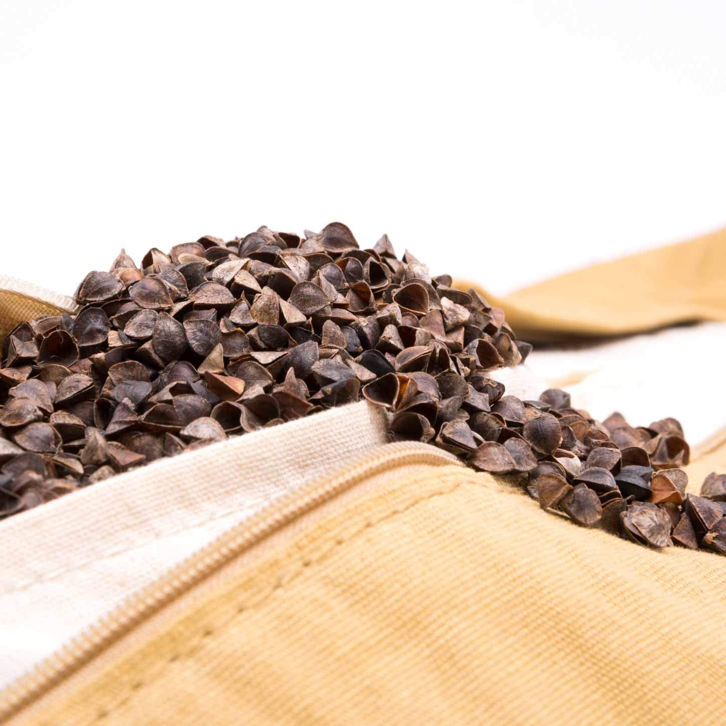 #DoYourYoga Organic - Cosses de Sarrasin pour remplir Les Coussins et traversins de 1kg à 30kg - Remplissage Bio pour traversins de Yoga 10 Kg