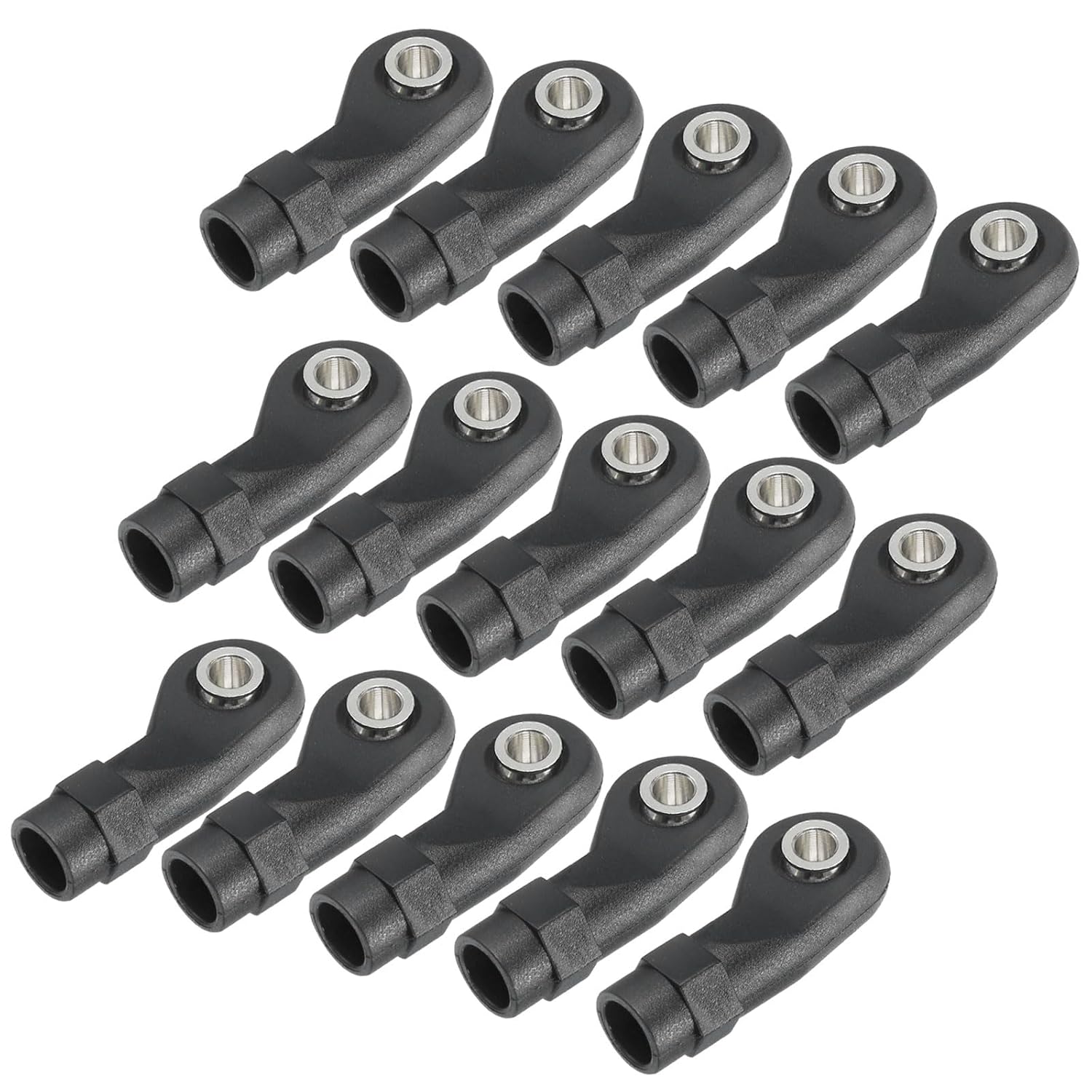 MECCANIXITY M4xL26mm Lever Steering Linkage Tie Rod Ball Head Link Joint End for RC Crawler Car Pack of 10