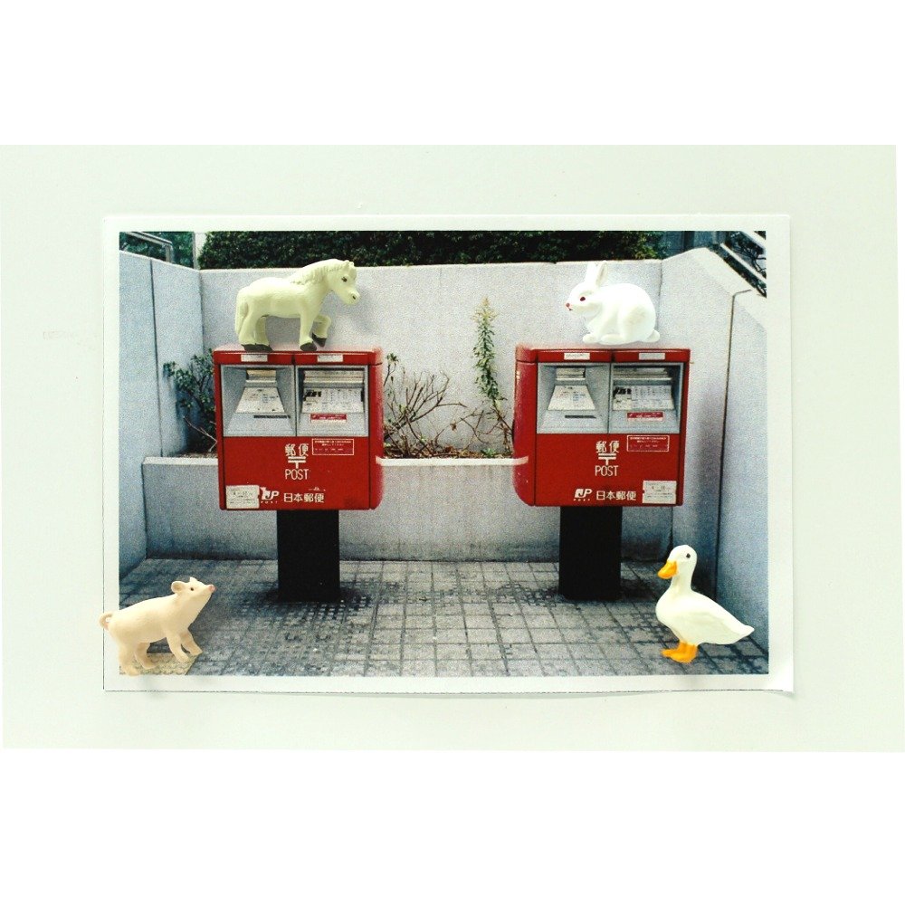 Midori Mini imán, animales de granja (49757006)