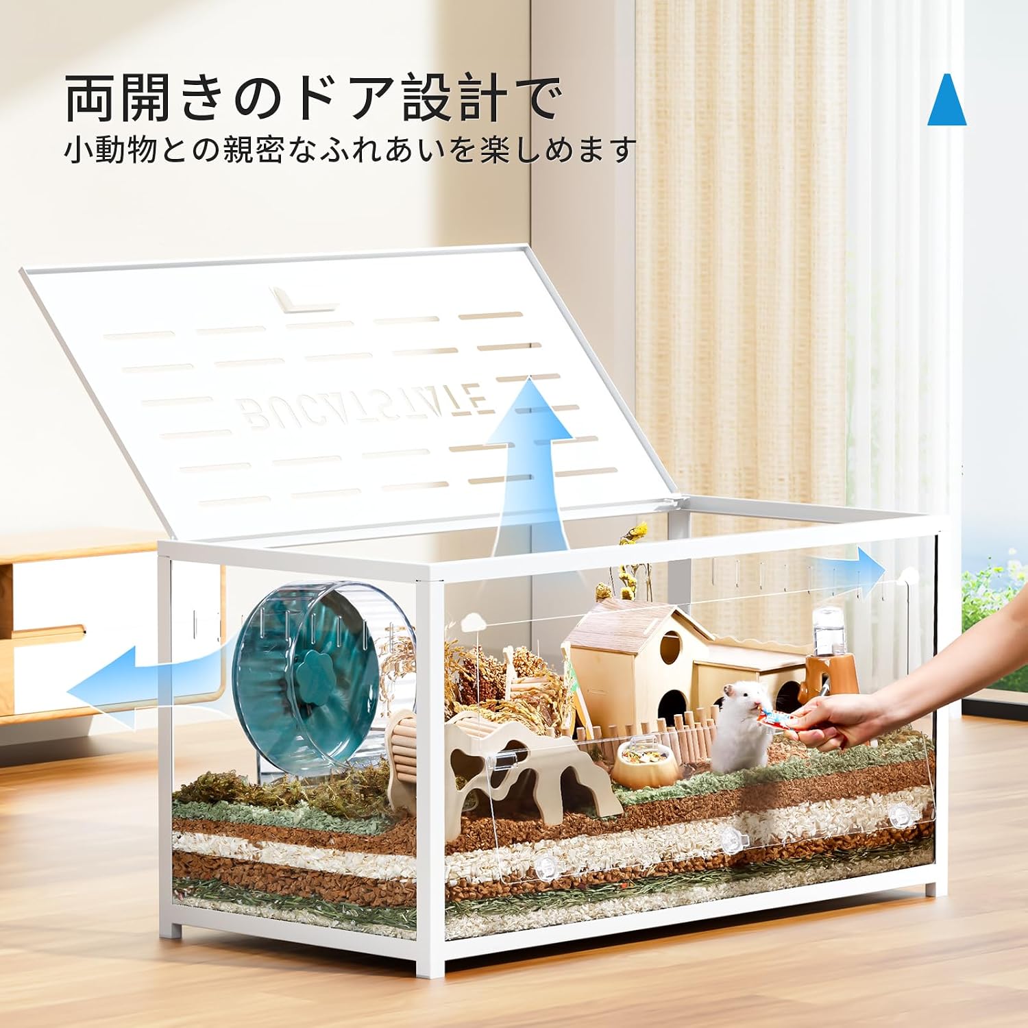BUCATSTATE ハムスター ケージ 100cm Dominican Republic | Ubuy