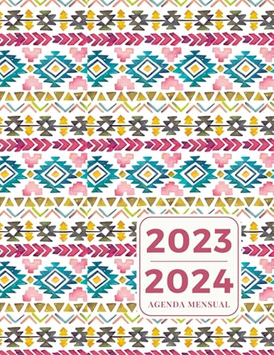 Agenda 2023 2024 Agenda Mensual Anual Planificador Mes Vista, Calendario 24 Meses, Diario Organizador en Español (Spanish Edition)