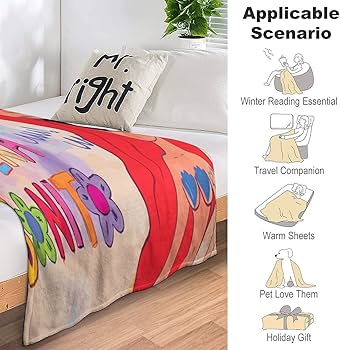 Amazon｜Funny Fans ブランケット Manana Seraカツオブランケット