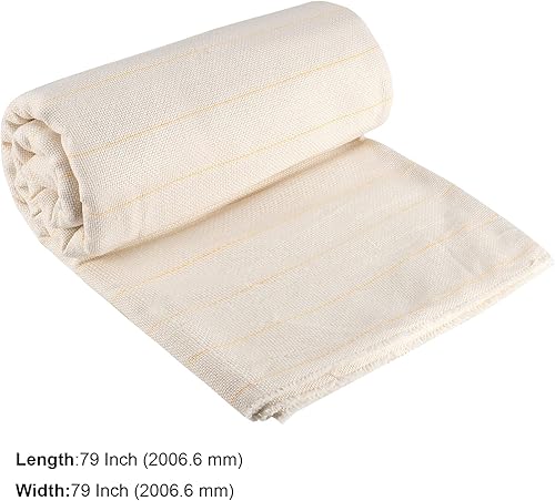 Miniatura 14 de PINGEUI 2 piezas de tela de acolchado de 39.4 x 59 pulgadas con líneas marcadas, tela de gran tamaño para bordado, hecho a mano, manualidades