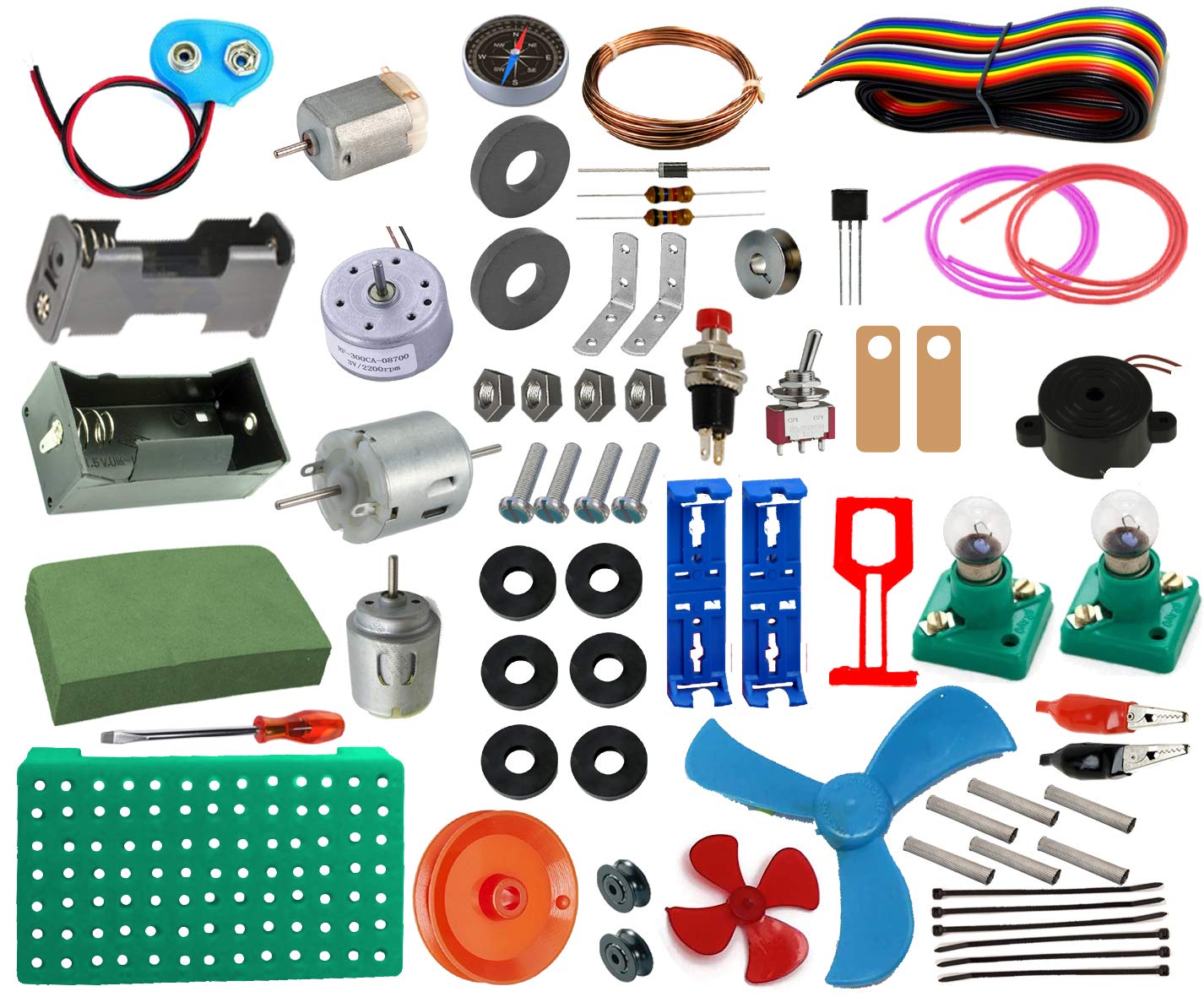 Electric Activity Utility Collection of 85 Loose Parts for Girl & boy - stem Activity - Multi Color (B08L61T6L5) Amazon Price History, Amazon Price Tracker