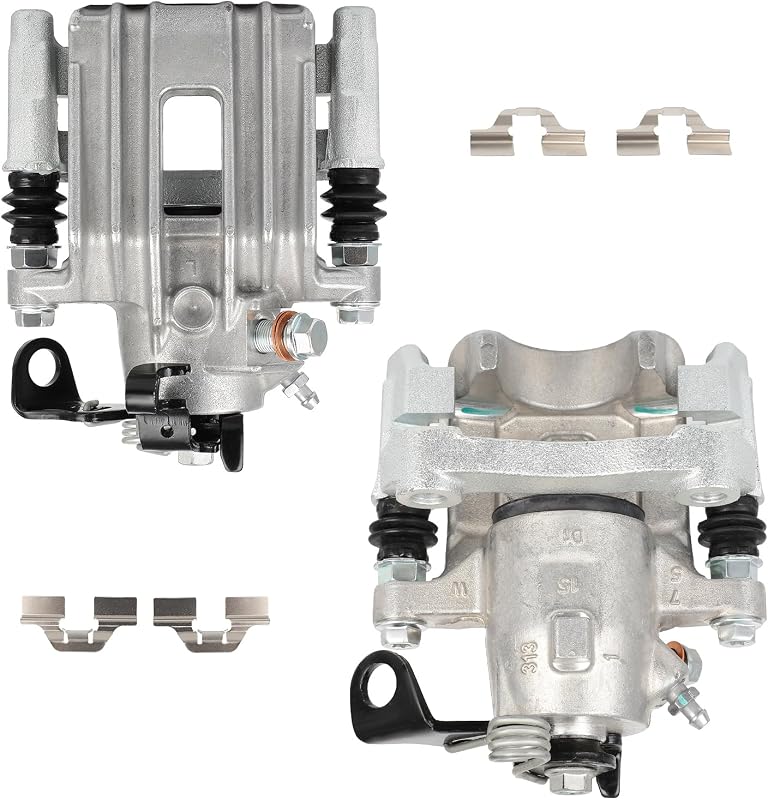 Pinças de freio traseiras ECCPP com suporte para Audi TT e Volkswagen Golf – Par