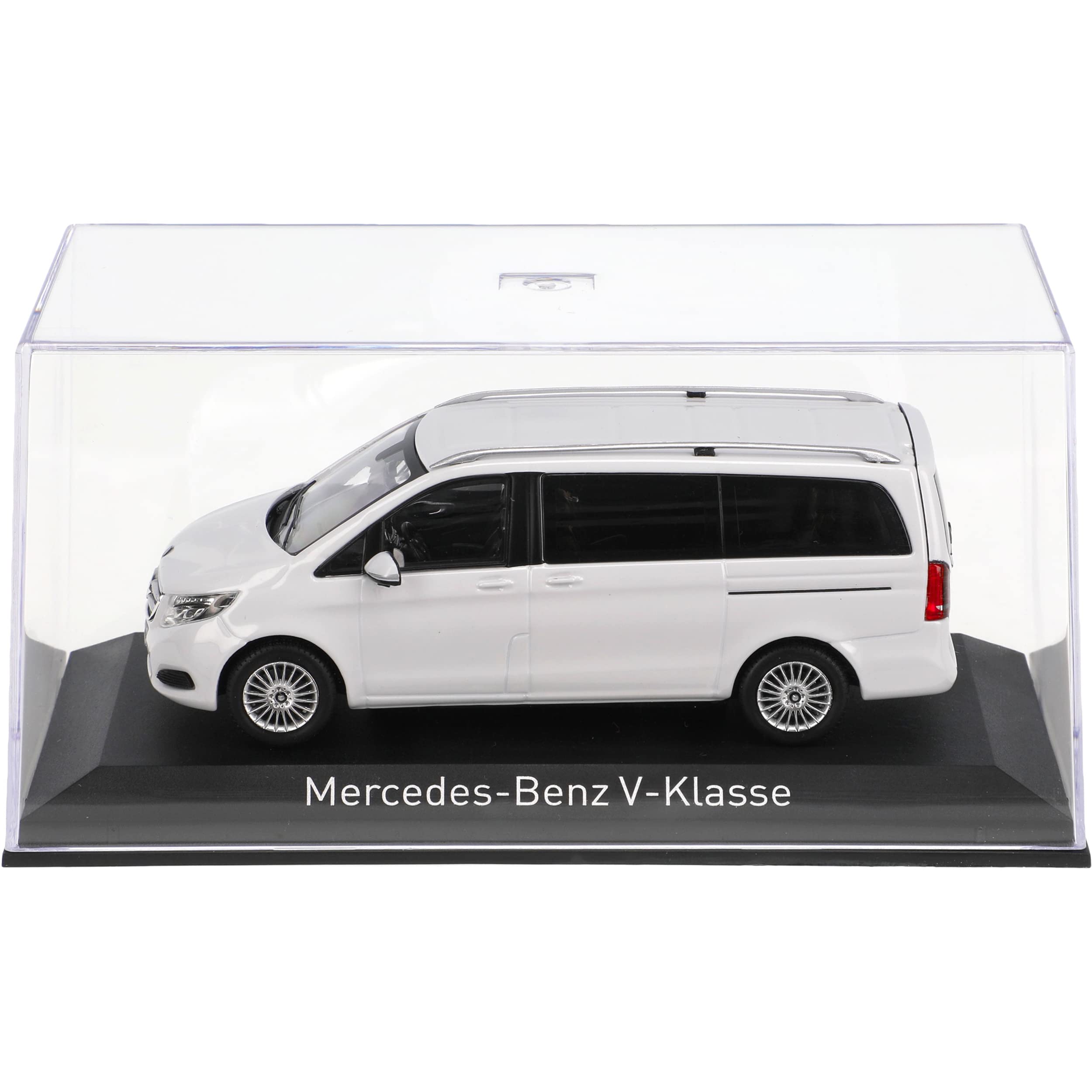 Norev Mercedes-B. V-Klasse Viano 447 Bergkristall Weiss Ab 2014 1/43 Modell Auto mit individiuellem Wunschkennzeichen