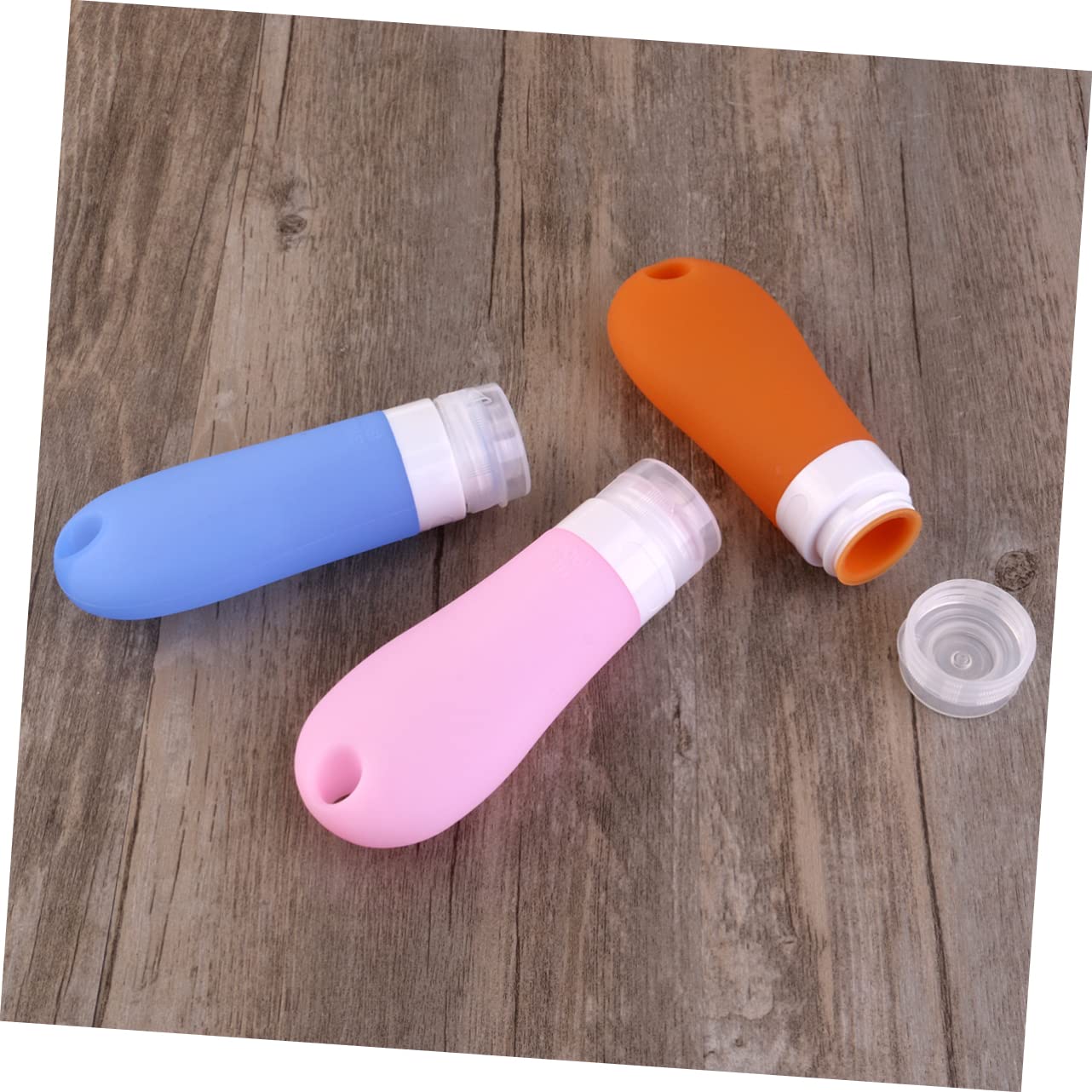 DOITOOL 9 Pz Contenitori Da Viaggio Ricaricabili Contenitore in Silicone Contenitori Per Lozioni Contenitori in Silicone Trucco Lozione Pulizia Cosmetico Crema Viaggiare