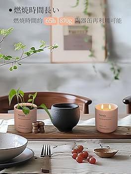 Amazon.co.jp: Petrala アロマキャンドル 合成 ムスク&白檀の香り 人気