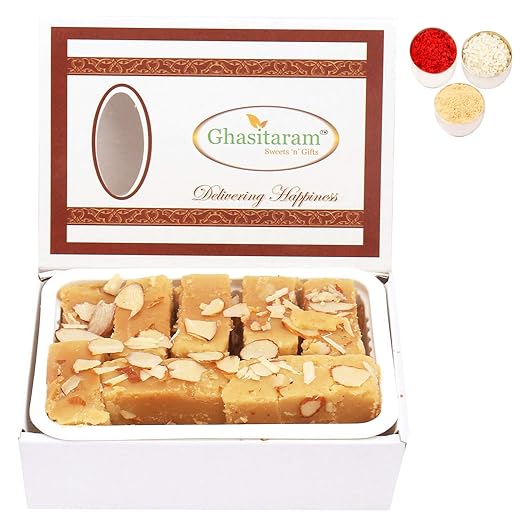 Ghasitaram Gifts Bhaidooj Gifts Sweets - Soft Mysore pak (200 GMS)