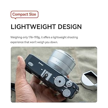 Amazon.com : TTArtisan 35mm F1.8 Mark II for X-Mount Silver