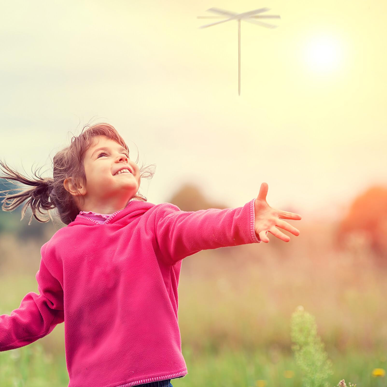 Toyvian Bamboo Dragonfly Spielzeug, 10Stück Fliegender Hubschrauber Spielzeug Holz Libelle Handreiben DIY Propeller Flugspielzeug Kinder Für Außenterrasse Garten Entwicklung Und Gehirntraining