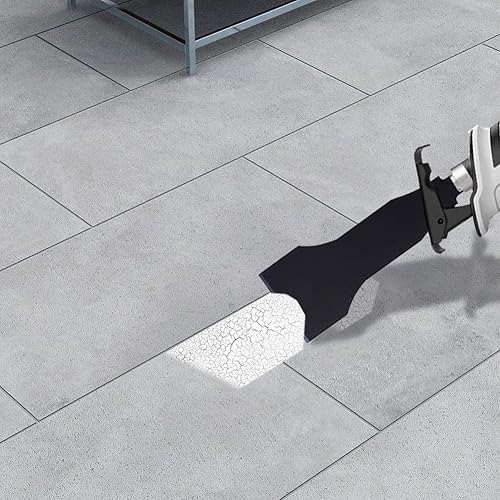 Miniatura 7 de Lwuey Hoja de sable de sierra recíproca, cuchillas raspadoras Sawzall multifuncionales de acero de alto carbono, herramientas de limpieza de