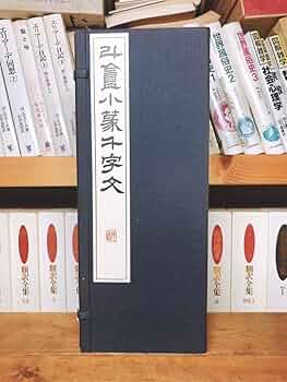 Amazon.co.jp: 絶版 二玄社 斗庵小篆千字文 上下巻揃 小林斗庵著