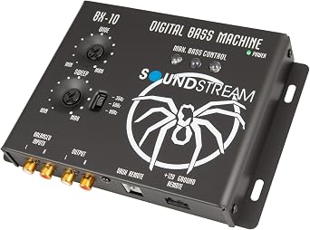 Soundstream BX-10 Bass Enhancer Processor | Car Audio Bass Restoration Processor with Remote Control | Epicenter Alternative for Factory & Aftermarket Sound Systems | Subwoofer Bass Booster