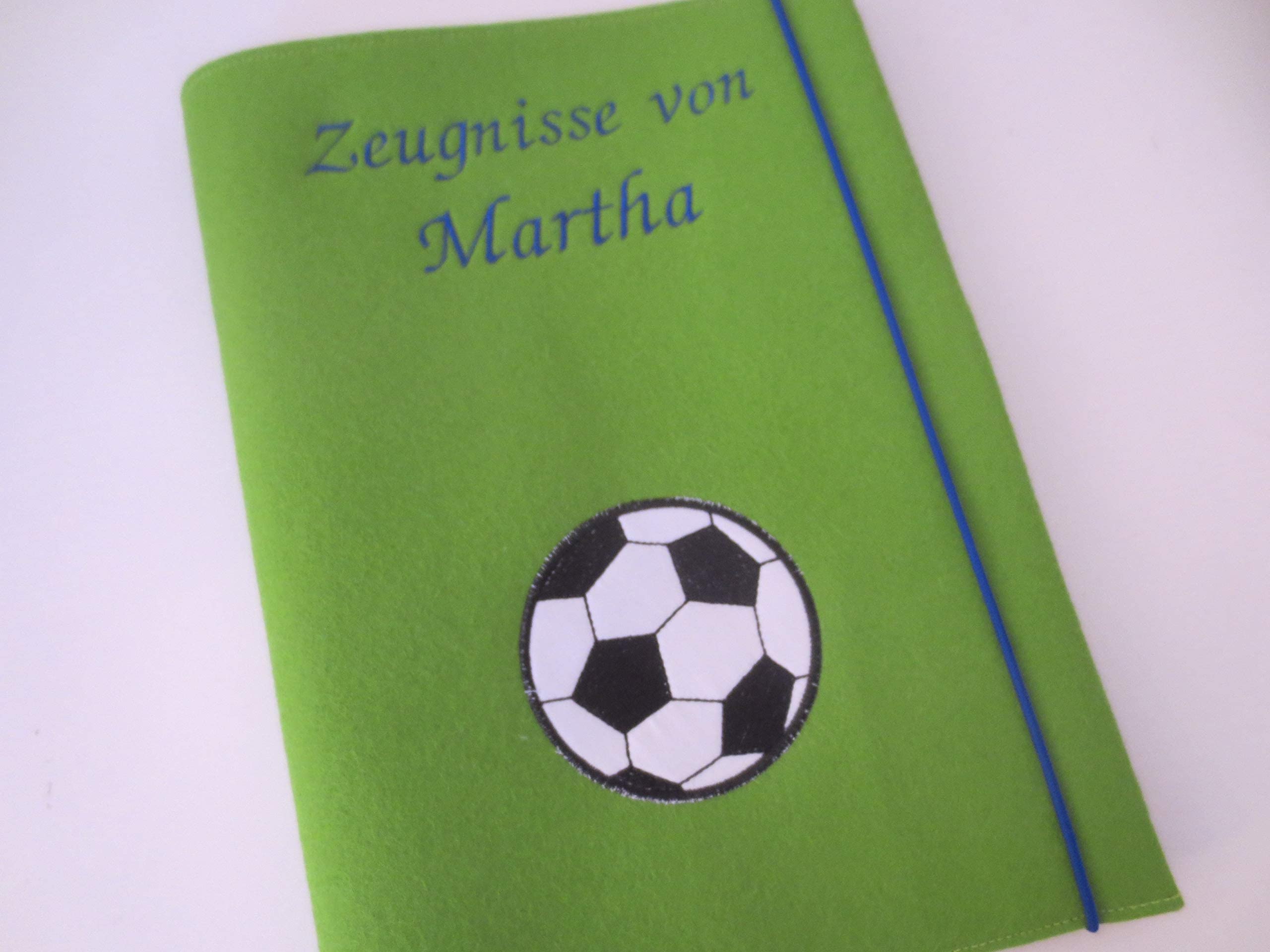 Zeugnismappe Wollfilz Mappe Zeugnisse DIN A4 Grundschule Schule
