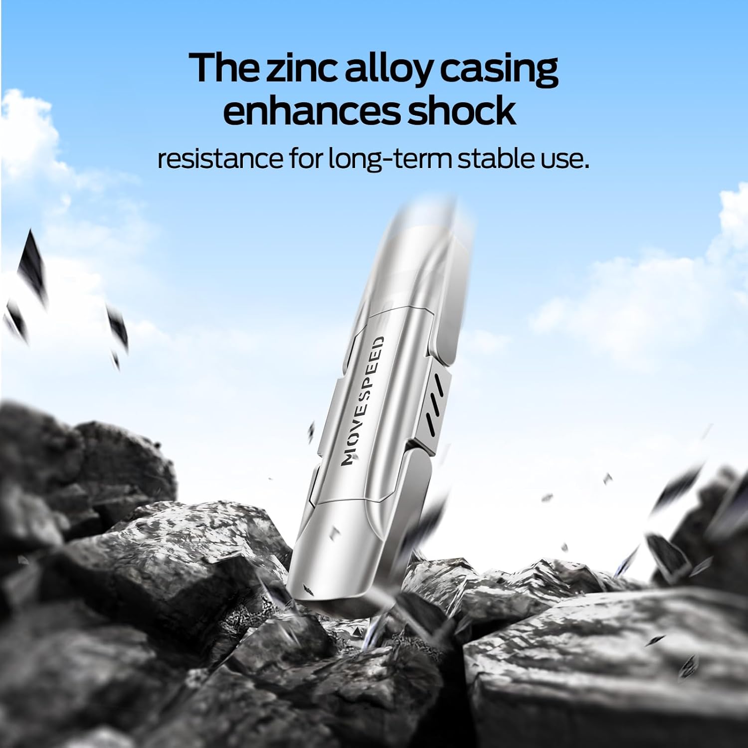 MOVE SPEED 1TB Solid State Flash Drive 570MB/s High Speed USB Drive with Type C + USB 3.2 Drive Dual Port, Thumb Drive Compatible with iPhone 15, 16,17 Series/Android/Phone/MacBook/Audio/Smart TV - Image 6