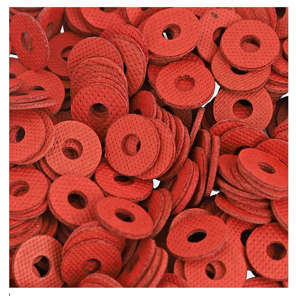 1000 pz Rosso Acciaio Guarnizione di Carta Isolamento Rondella M9x14x1mm Per Elementi Di Fissaggio Dispositivi Di Chiusura Fissi Stampo Meccanico.