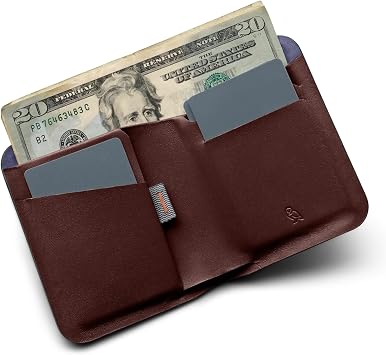 Bellroy Apex Note Sleeve, Molded Leather Billfold Wallet - Espresso