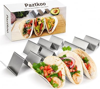 Home Taco Holder - Stainless Steel Taco Costume
