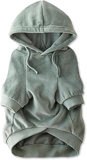 A Beautiful Dog Hoodie, an Artificial Pet Hoodie, Suitable for Indoor Pet Dogs for Indoor Pet Cats and Dogs(Light Gray Heather)