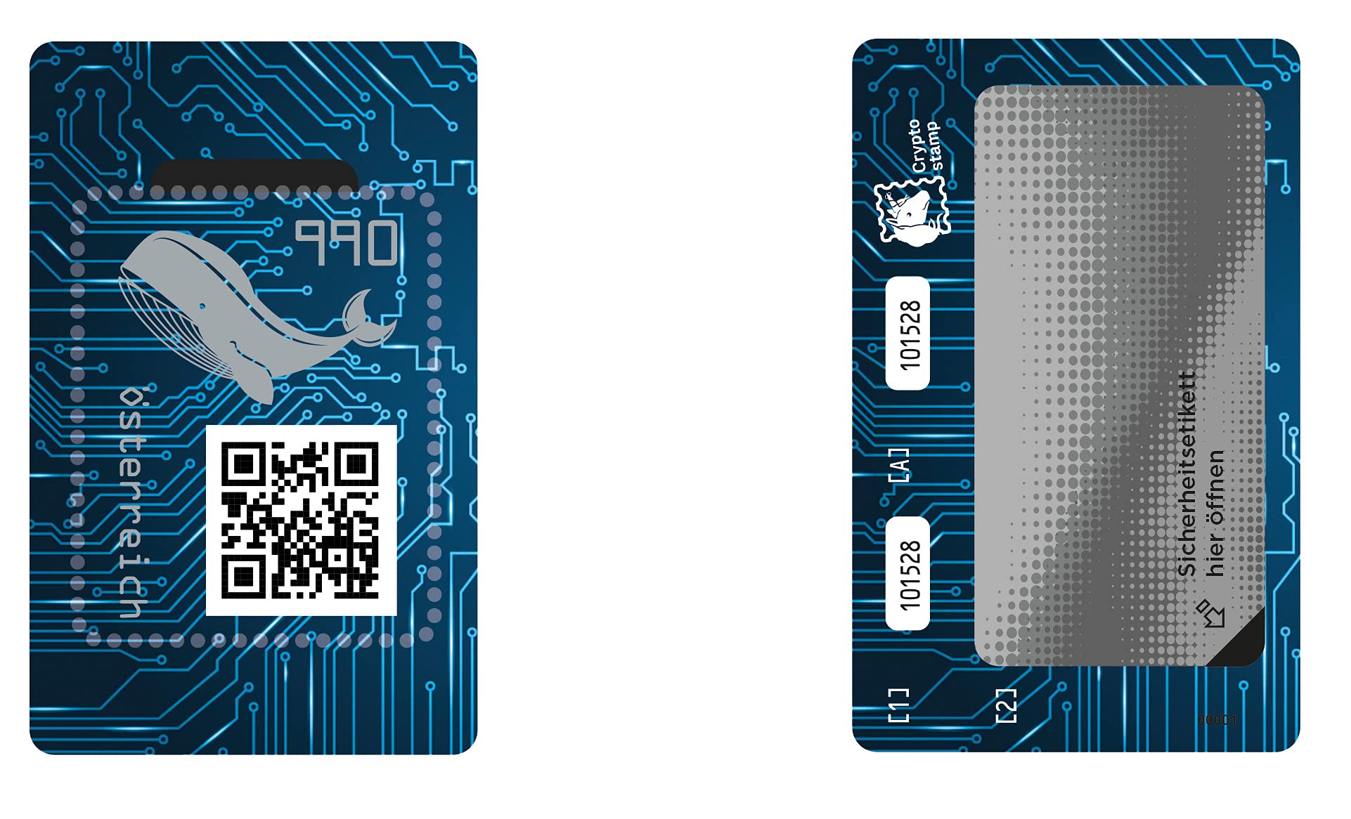 Österreichische Post Crypto Stamp 2.0 / 3.0 / 3.1 - ongeopend en verzegeld  (CS 3.0 Wal) : Amazon.nl: Kantoorproducten