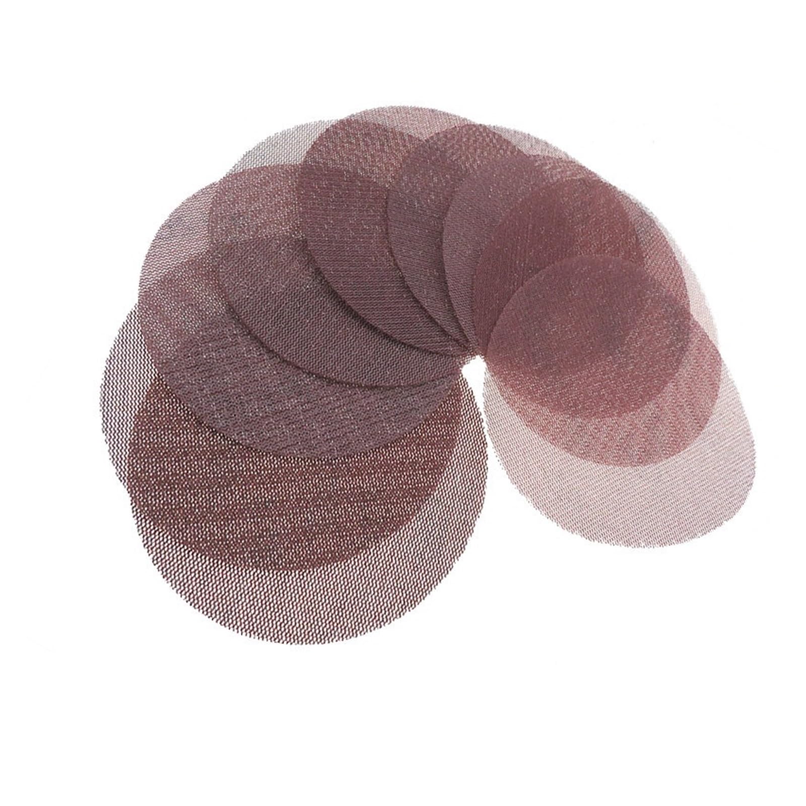 Netz Schleifscheiben 50 Stück 6-Zoll-Schleifscheiben | Mesh-Schleifmittel, staubfreies Schleifpapier-Sortiment for die Holzbearbeitung im Auto(600#)