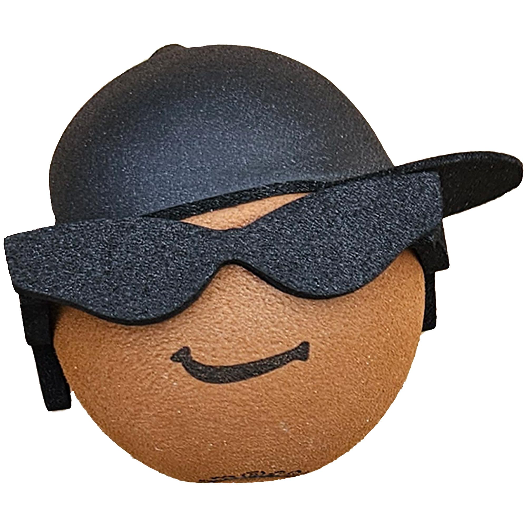Coolballs Cool Dude Brother Black Cap Car Antenna Topper/Antenna Ball (Limited Edition Style)