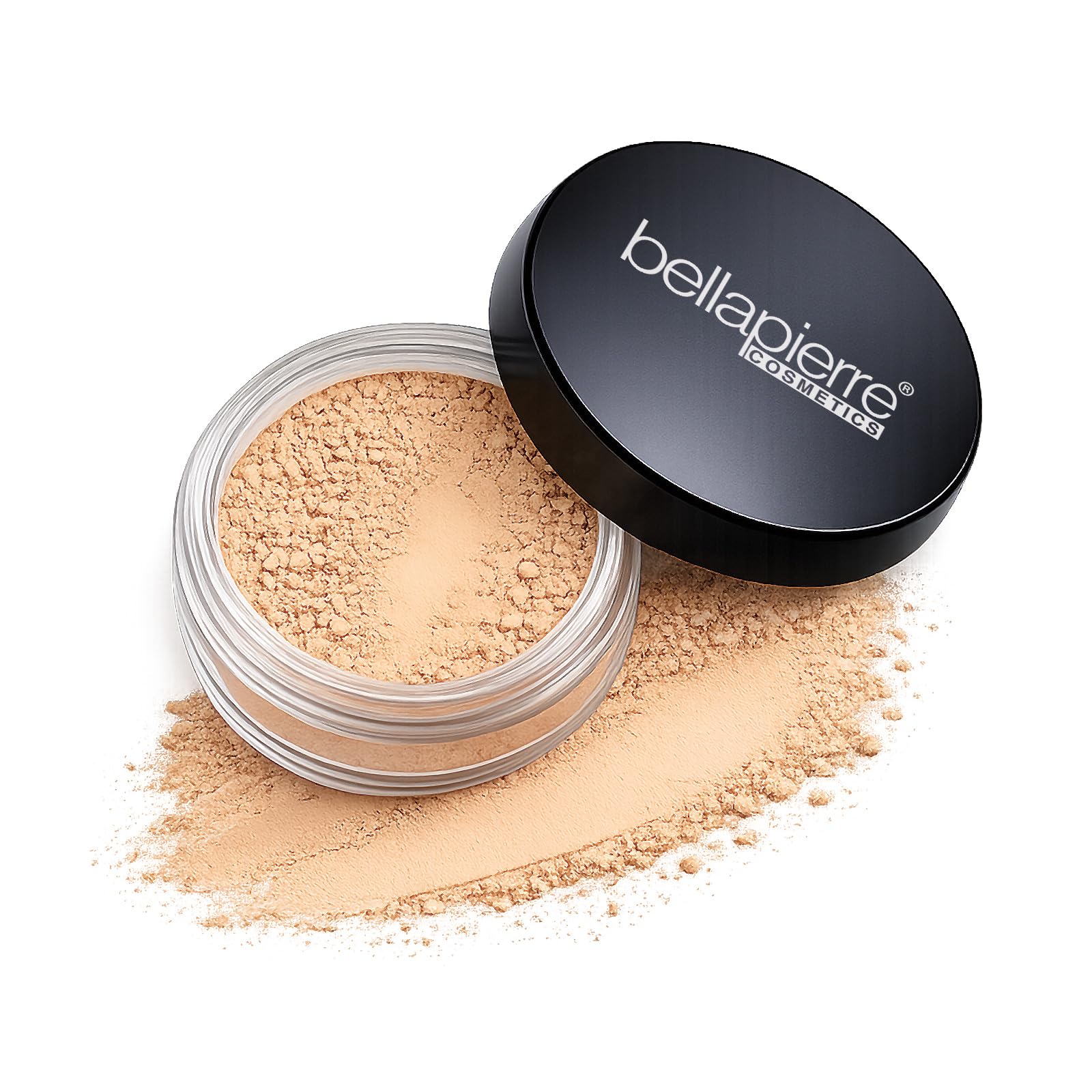 Mineral Foundation SPF 15 – Loose Powder Foundation, Full Coverage Mineral Makeup with Matte Finish – Vegan, Cruelty Free, Hypoallergenic, Oil & Talc Free – 0.32 oz - Latte