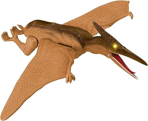 Liberty Imports Dino Planet - Juguete de dinosaurio a pilas con ojos iluminados y sonidos (terodáctilo)