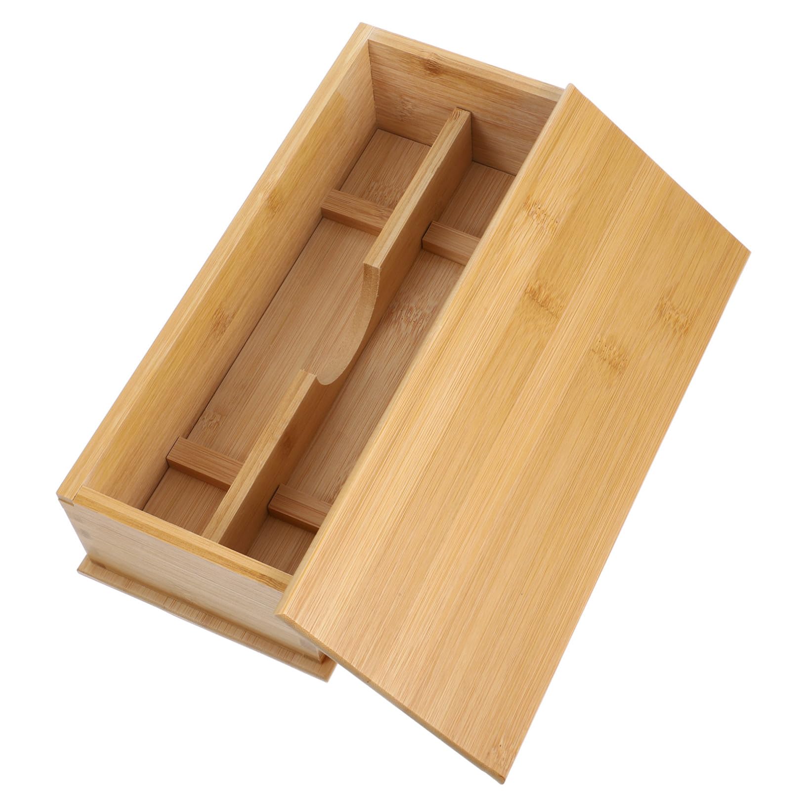 Hemobllo Organisateur de Tiroir pour Couverts Support de Rangement et Ustensiles Boîte de Rangement Empilable pour Cuisine