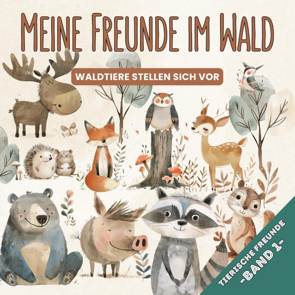Meine Freunde im Wald - Waldtiere stellen sich vor: Auf Entdeckungstour mit Reh, Fuchs & Co. | Waldwissen zum Vorlesen und Selberlesen (Tierische Freunde)
