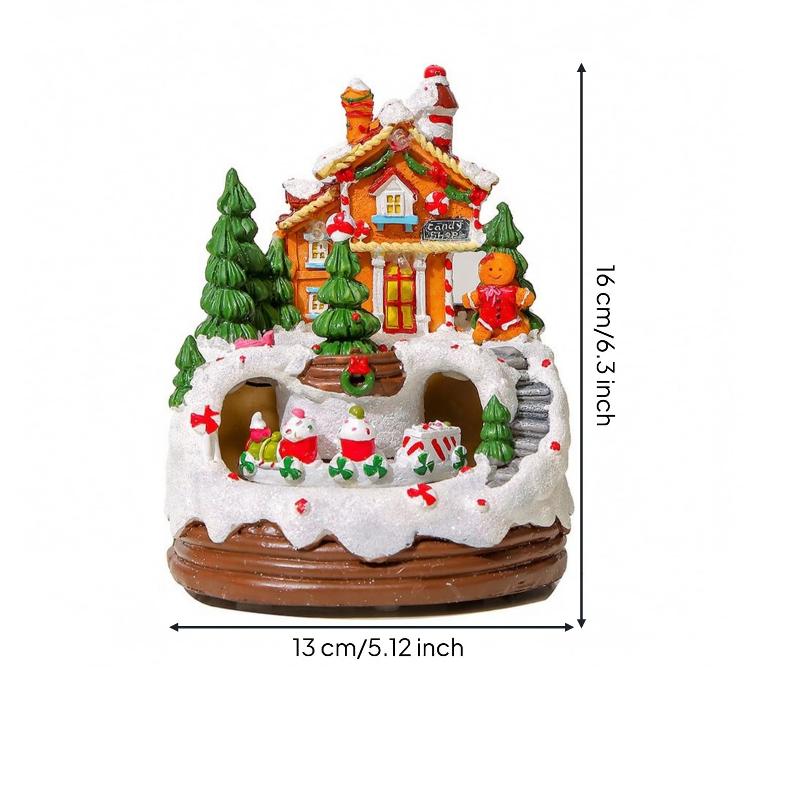 B Baosity Village Noël avec Éclairage