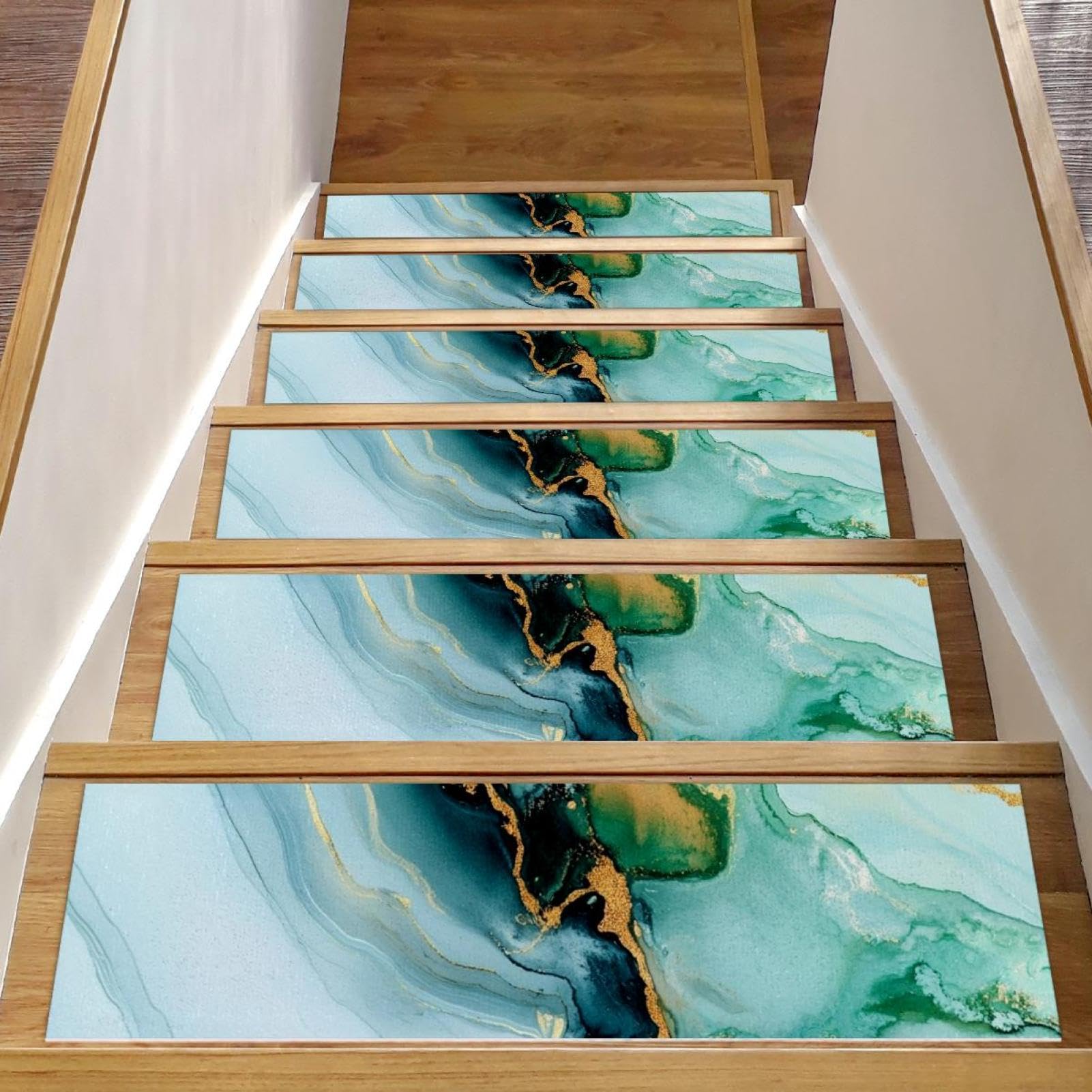 Marches d'escalier antidérapantes pour stopper les glissades sur bois, lot de 15 lavables