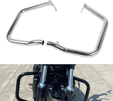 Crash Bars 1.25" Engine Guard Compatible with Harley Sportster S RH1250S 2021-2025 Nightster RH975 2022-2025 Nightster Special RH975S 2023-2025 Steel Chrome Highway Bars Bumper