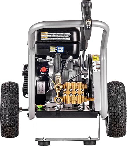 Miniatura 9 de Simpson Cleaning Lavadora a presión de gas de 4400 PSI, lavadora a presión de 4.0 GPM para uso comercial, motor CRX, manguera trenzada de acero de