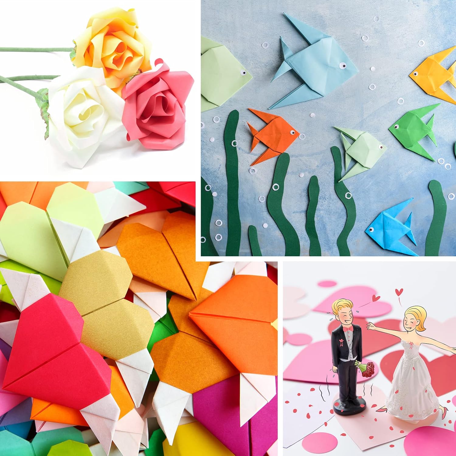 YINUOYOUJIA 100 Sheet Multicolor Cardstock 8.5 x 11" Thick Paper, 250gsm/92lb Construction Paper for Crafts,Card Making,Invitations,Printing,Drawing,Scrapbook Supplies.