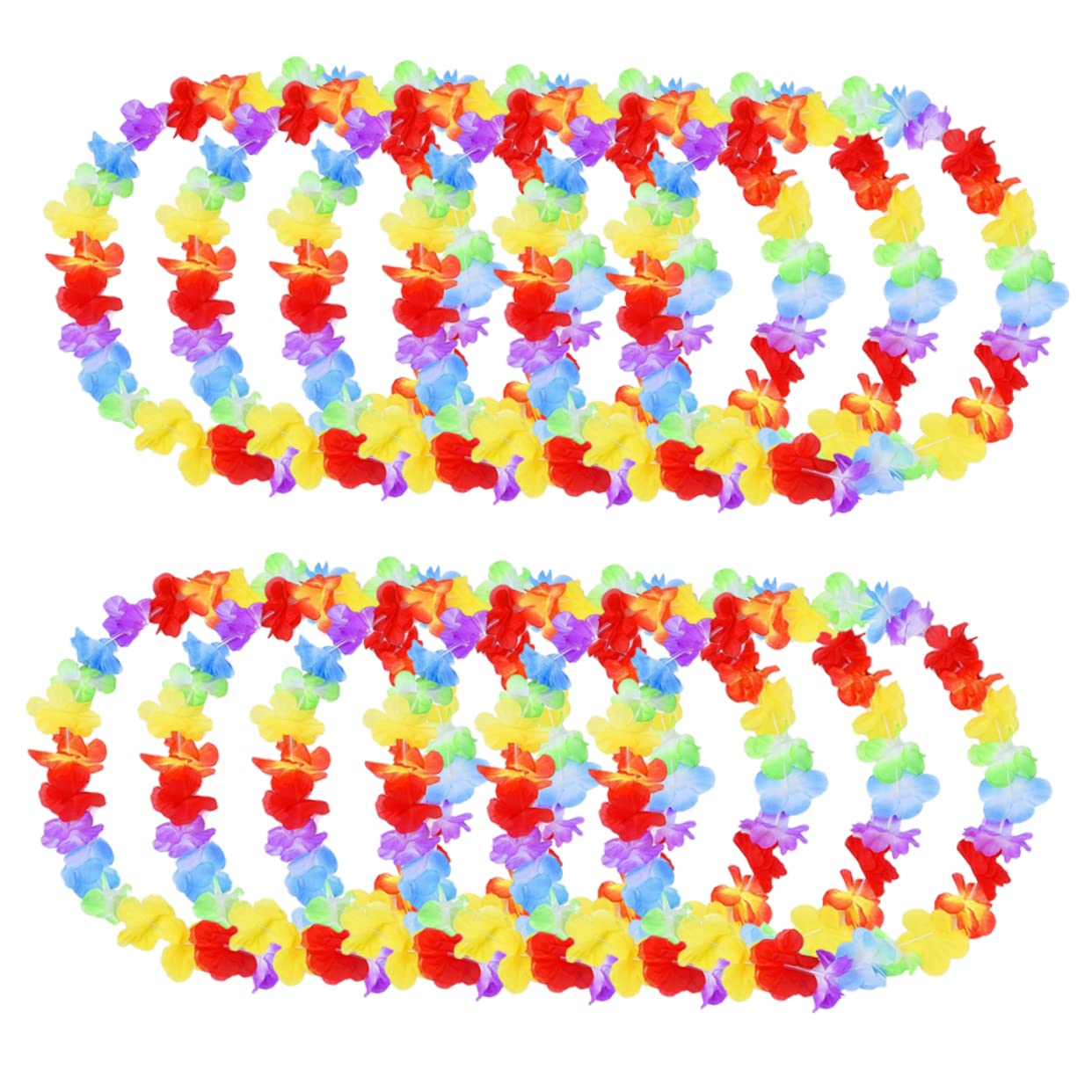 Guirlandes Hawaïennes Décoratives Amosfun multicolores et ultra légères