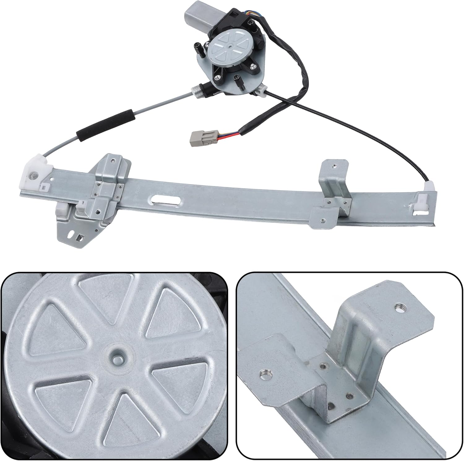 Front Left Driver Side Power Window Regulator with Motor Replacement for RL 1998-2001 741-158 72250SZ3A11 72250SZ3A2